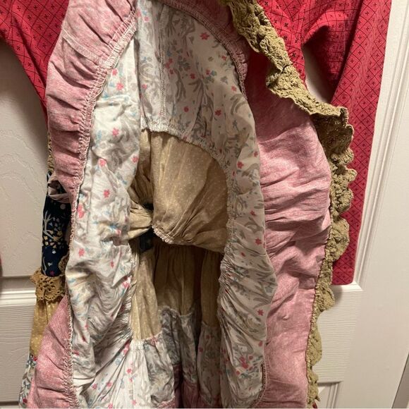 Mustard Pie Kids Matching Set - Red and Gold - Picture 7 of 10